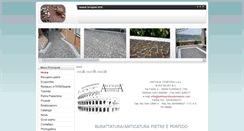 Desktop Screenshot of pietreantiquatempora.com